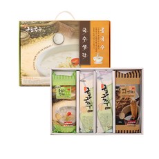 구포국수 국수생각 메밀소바 선물세트, 메밀소바 면 400g + 콩국수 면 400g + 소면 300g x 2개, 1세트, 1개