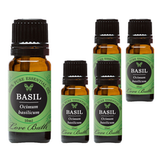 러브바스 아로마 에센셜오일 바질, 10ml, 5개