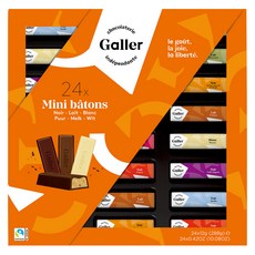 Galler 伽樂 迷你巧克力棒禮盒 24入, 1盒, 288g
