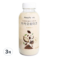 피키피커스 카카오쉐이크, 3개, 40g