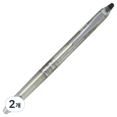 파이롯트 프릭션 볼 노크 존 볼펜 0.7mm, 뉴트럴클리어, 2개