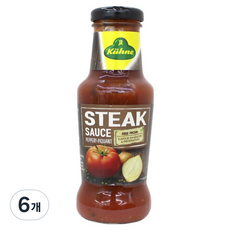 Kuhne 冠利 牛排醬, 6個, 250ml