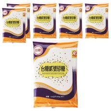 台糖 貳號砂糖, 500g, 1包, 6包
