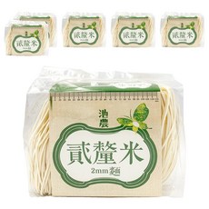 池上鄉農會 米麵 貳釐米 (500g/包) - Q彈米麵 快速烹煮 家庭分享, 6包