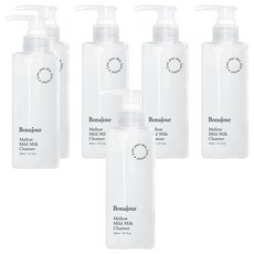 보나쥬르 멜로우 마일드 클렌징밀크, 200ml, 6개
