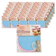 Bormioli Quattro Stagioni 瓶蓋套組, 粉紅色, 藍色, 50套