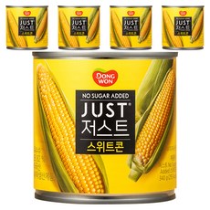 동원 JUST 노슈가 스위트콘, 340g, 5개