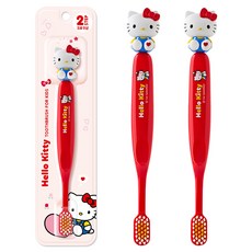 ATEX 6歲以上孩童專用牙刷, Hello Kitty, 1支, 3支