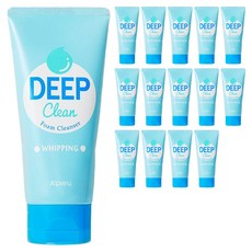 어퓨 딥 클린 폼클렌저 휘핑, 130ml, 15개
