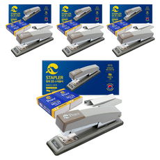 和平韓國訂書機 35 + 筆芯 33 針 2p 集, 灰色, 4套