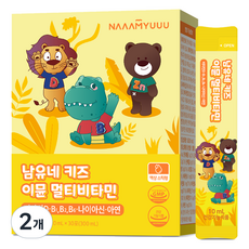 남유네 키즈 이뮨 멀티비타민 30p, 300ml, 2개