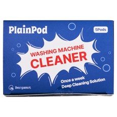 PLAINPOD 膠囊洗衣槽清潔劑 5入, 14g, 1個
