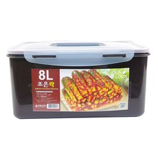 조은락 밀폐용기 초코, 8L, 1개