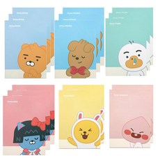 아이콘스 카카오 리틀프렌즈 신학기 제본노트, 랜덤 발송, 16개입