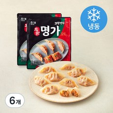명가 김치 고향만두 (냉동), 360g, 6개