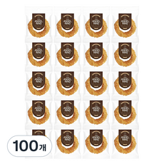 브리더랩 강아지 엔젤링 건조간식, 혼합맛(칠면조/소힘줄), 15g, 100개
