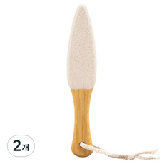 몽구밍 腳底去角質尖頭磨腳器 白色, 44.5g, 2個, 1入