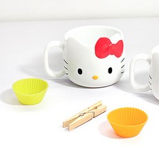HELLO KITTY HELLO KITTY造型馬克杯, 紅色, 1入