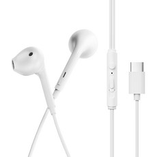 ATWO EF3 高音質 C型 開放式 時尚有線耳機, 白色