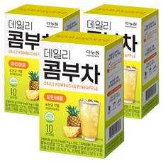 Danongwon 每日康普茶 鳳梨口味, 5g, 3盒, 10條