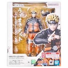 BANDAI S.H.Figuarts 火影忍者 漩渦鳴人 寄託希望的九尾人柱力 可動人偶 15歲以上, 1個