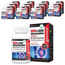 Naturalize MSM 和聯合葡萄糖胺, 60顆, 12個
