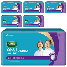 Depend 利清爽 男女共用安心內褲型成人紙尿褲, 小型, 10入, 6個