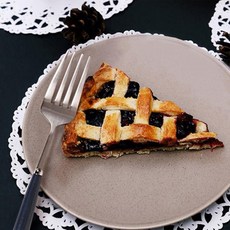 BSF 不鏽鋼餐叉, 藍色, 1入