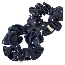 ROSICLER 牛仔車線大腸髮圈 2入