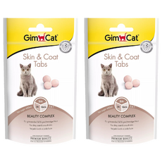 Gim Cat 俊寶俊喵 三合一營養錠 有助於免疫細胞生長 維持身體機能平衡, 護膚亮毛, 40g, 2包