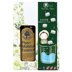 NATURE TREE 自然樹 保濕濃縮精華液DIY面膜組 精華液 250ml+面膜錠 25入, 1組