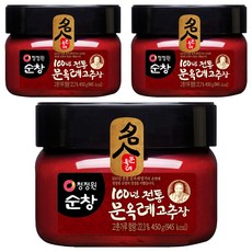 清淨園 韓式辣椒醬, 450g, 3個