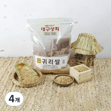 대구상회 귀리쌀, 4kg, 4개