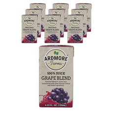 Ardmore Farms 果汁, 葡萄口味, 125ml, 10入