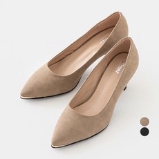 afinar 尖頭金屬頭高跟鞋 (6公分尖跟)