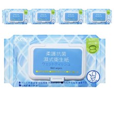 KeSHO 柔護抗菌濕式衛生紙 13x20cm, 80張, 5包