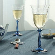 Crystalex 白酒杯 藍色 S131, 250ml, 2入