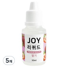 조이리퀴드 아로마조이 슬라임재료 30ml, 5개, 딸기
