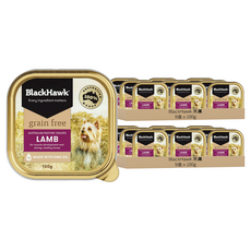 BlackHawk 黑鷹 優選無穀主食餐盒, 羊肉, 100g, 18盒
