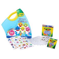 Crayola 繪兒樂 水性蠟筆繪畫貼紙50件組, 18色