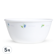 Bacile 歐式洋甘菊飯碗, 白色, 5個
