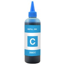 캐논 HP 삼성 엡슨 브라더 전기종 호환 잉크 250, 파랑, 1개