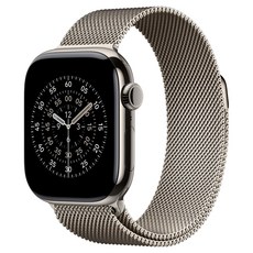 Apple 2025 Apple Watch S11 原色鈦金屬, GPS + 行動網路, 鈦金屬, 42mm