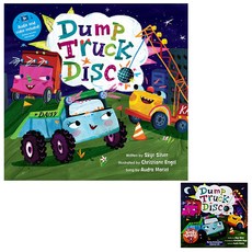 JYBooks 歌唱繪本 Song Animation Dump Truck Disco 紙本書 + Hybrid CD, NoboYoung