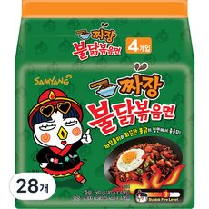 삼양 짜장불닭볶음면, 28개