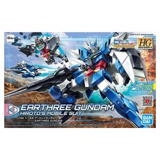 BANDAI 地球三鋼彈 HG 1/144 HIROTO'S MOBILE SUIT 組裝模型, 1盒