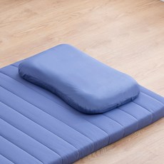 Agiotex Support Slip 花生型乳膠枕+內套+外套, 深藍