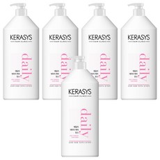 KERASYS Daily Damage Care潤髮乳, 1.5L, 5個