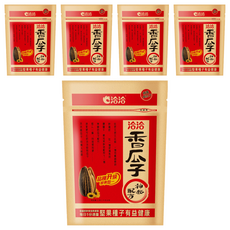 洽洽 香瓜子，精選葵瓜子，大顆易嗑，仁香美味, 225g, 5包