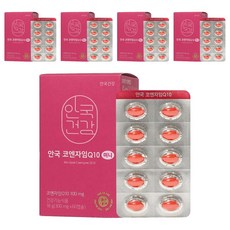 안국건강 코엔자임Q10 미니, 60정, 5개